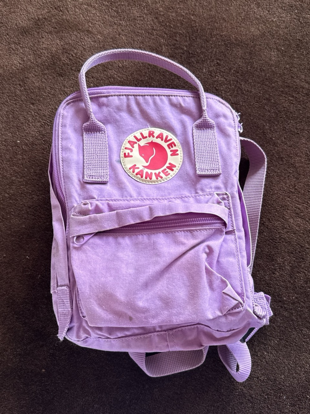 Fjallraven Kånken Kids Backpack in Light Purple